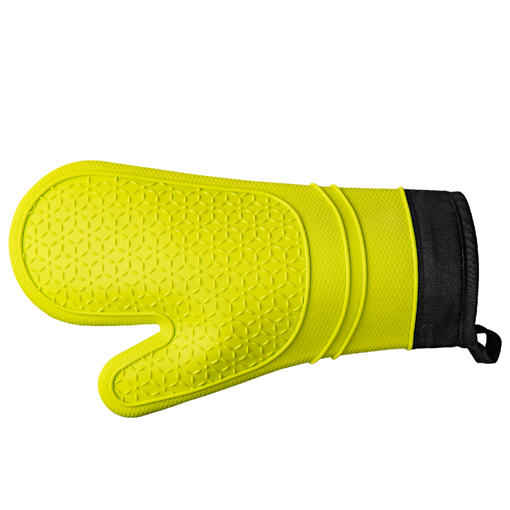 METRO PROFESSIONAL Варежка-прихватка удлиненная силиконовая зеленая