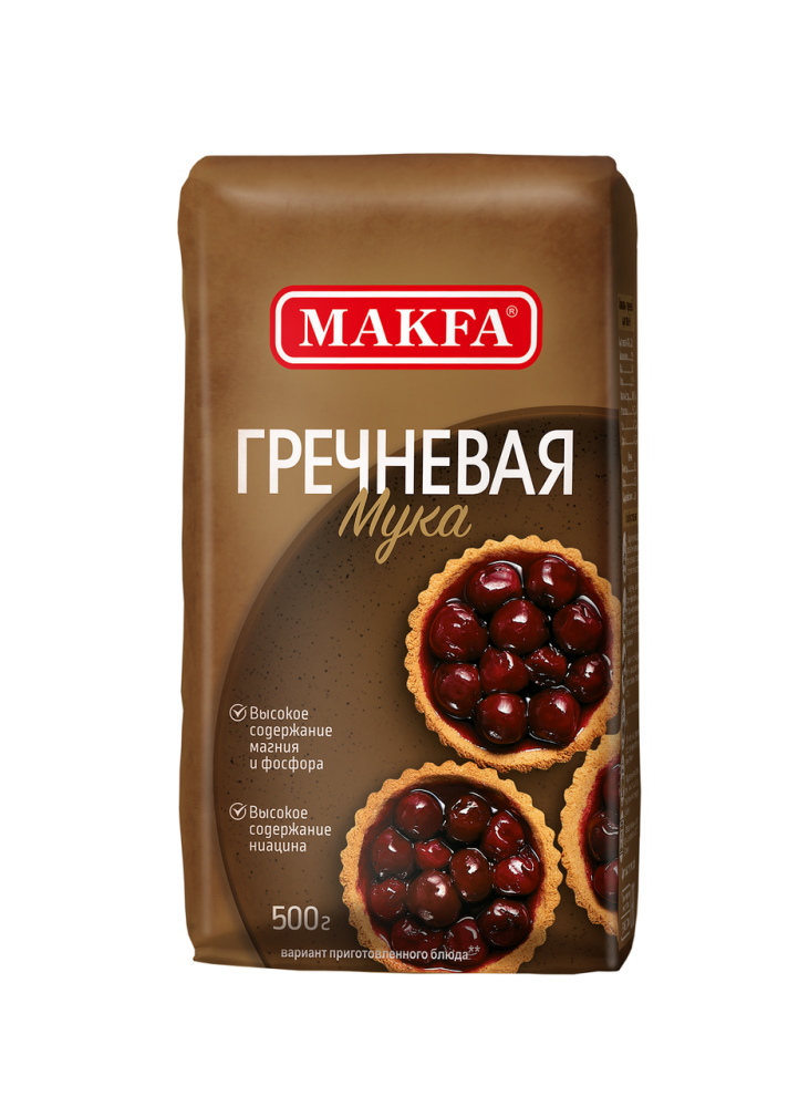 Мука Makfa гречневая, 500г
