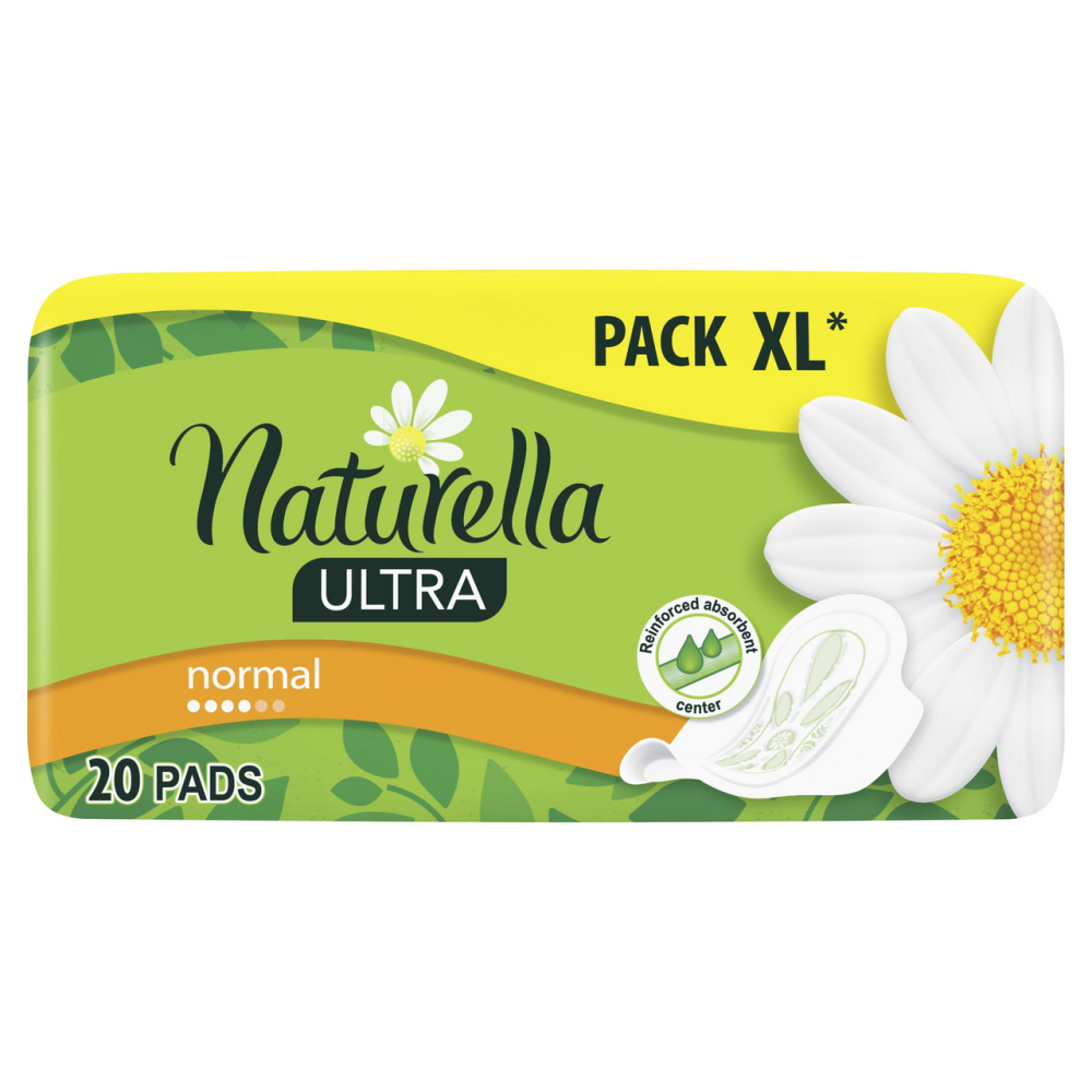 Прокладки Naturella Ultra Camomile Normal Duo с ароматом ромашки 4 капли 20 штук