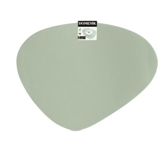 Салфетка Domenik зеленая треугольная, 45 x 36см
