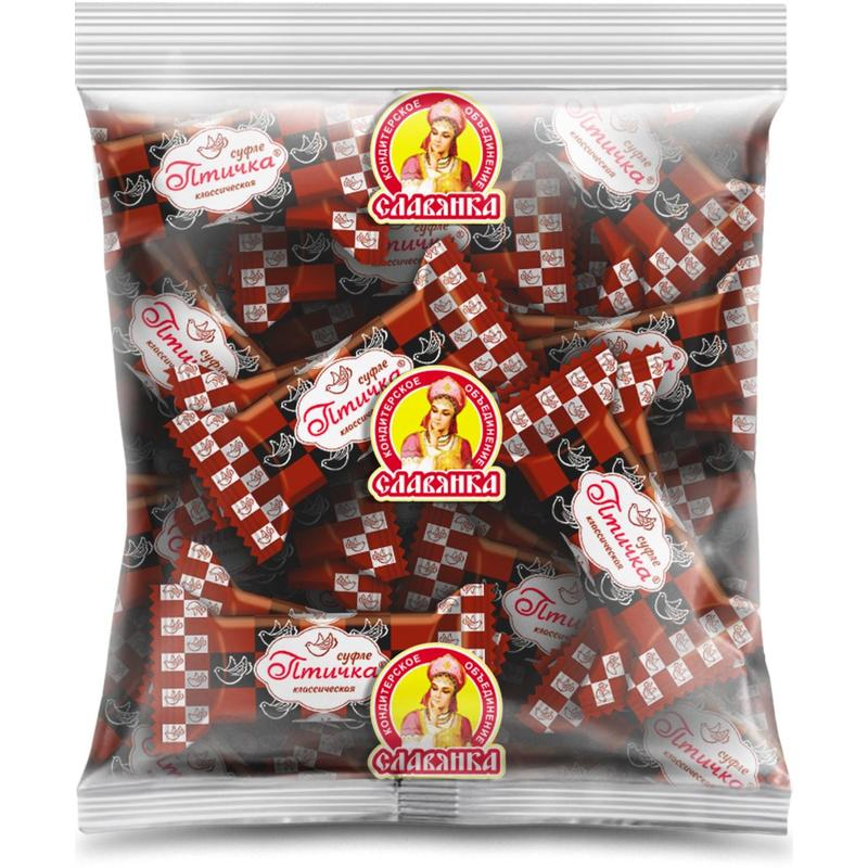 Конфеты Славянка птичка класическая, 1кг
