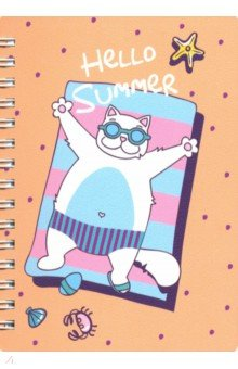 Блокнот Be Smart на спирали А6 80 листов