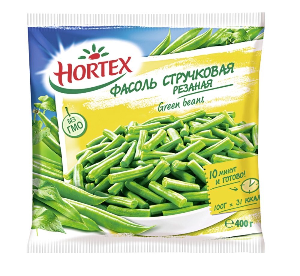 Фасоль Hortex резаная стручковая 400г купить недорого с доставкой на дом и  офис из METRO в Севастополе - Каприка.Маркет