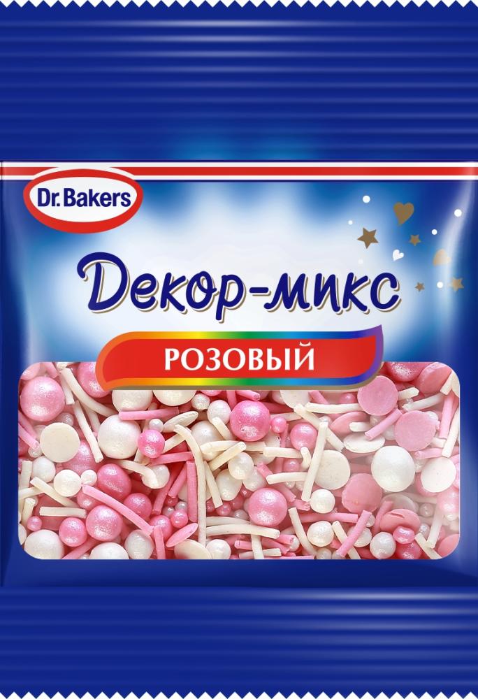 10Г ДЕКОР-МИКС DR.BAKERS РОЗОВ