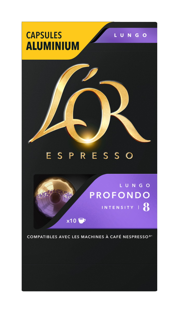 Капсулы L’or Espresso Lungo Profondo Intensity 8 10 штук по 5.2 г
