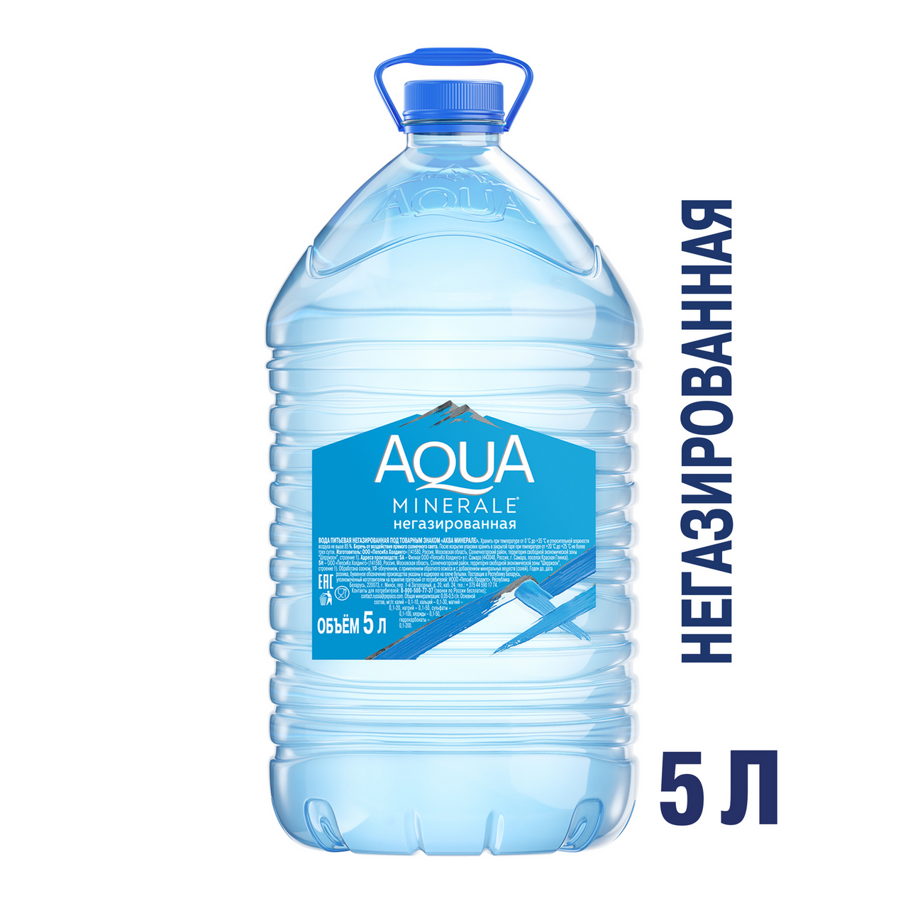 Вода Aqua Minerale негазированная питьевая 5л