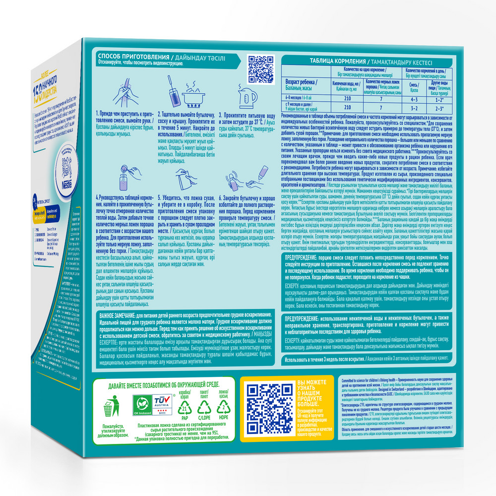 Смесь NAN Optipro 2 молочная смесь HMO, 1.05кг