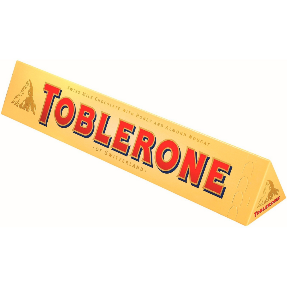 Шоколад Toblerone молочный с медово-миндальной нугой 100г