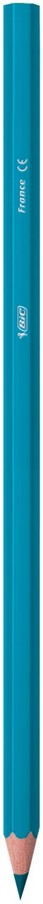 Цветные карандаши BIC Kids Tropicolors детские шестигранные ударопрочные 12 цветов