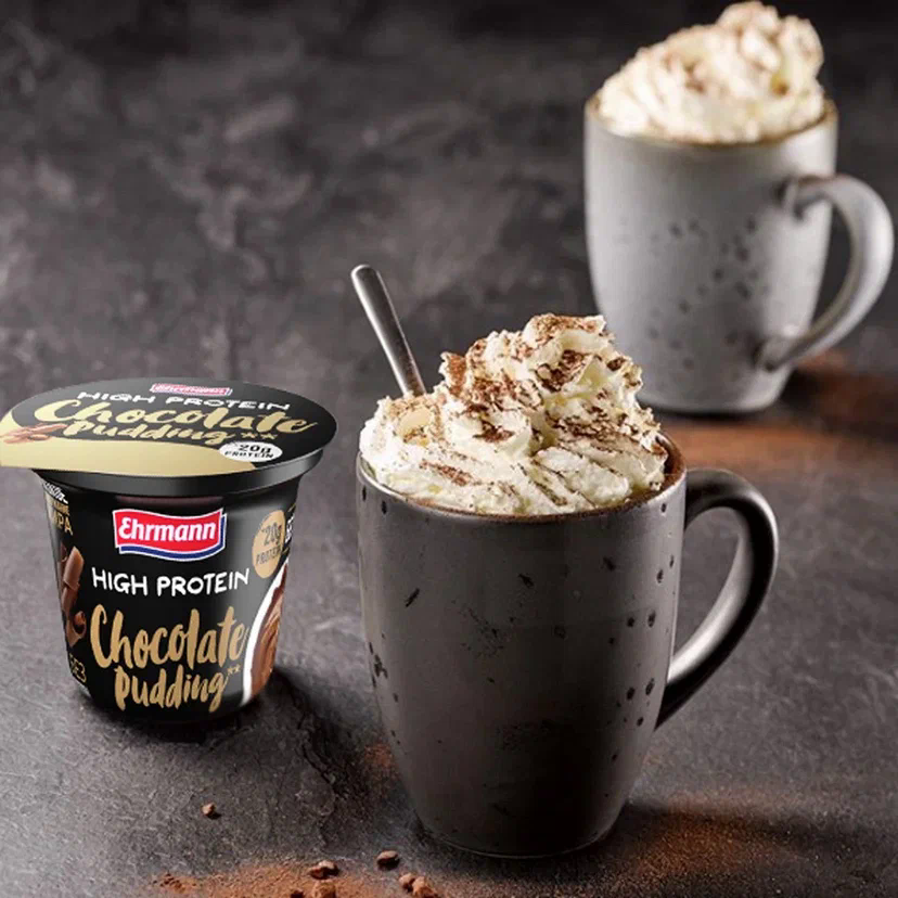 Пудинг Ehrmann Шоколад высокобелковый 1,5% бзмж 200 г
