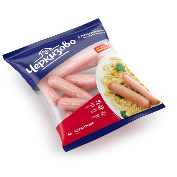 Сосиски Черкизово Сливочные По-Черкизовски ~1,5 кг