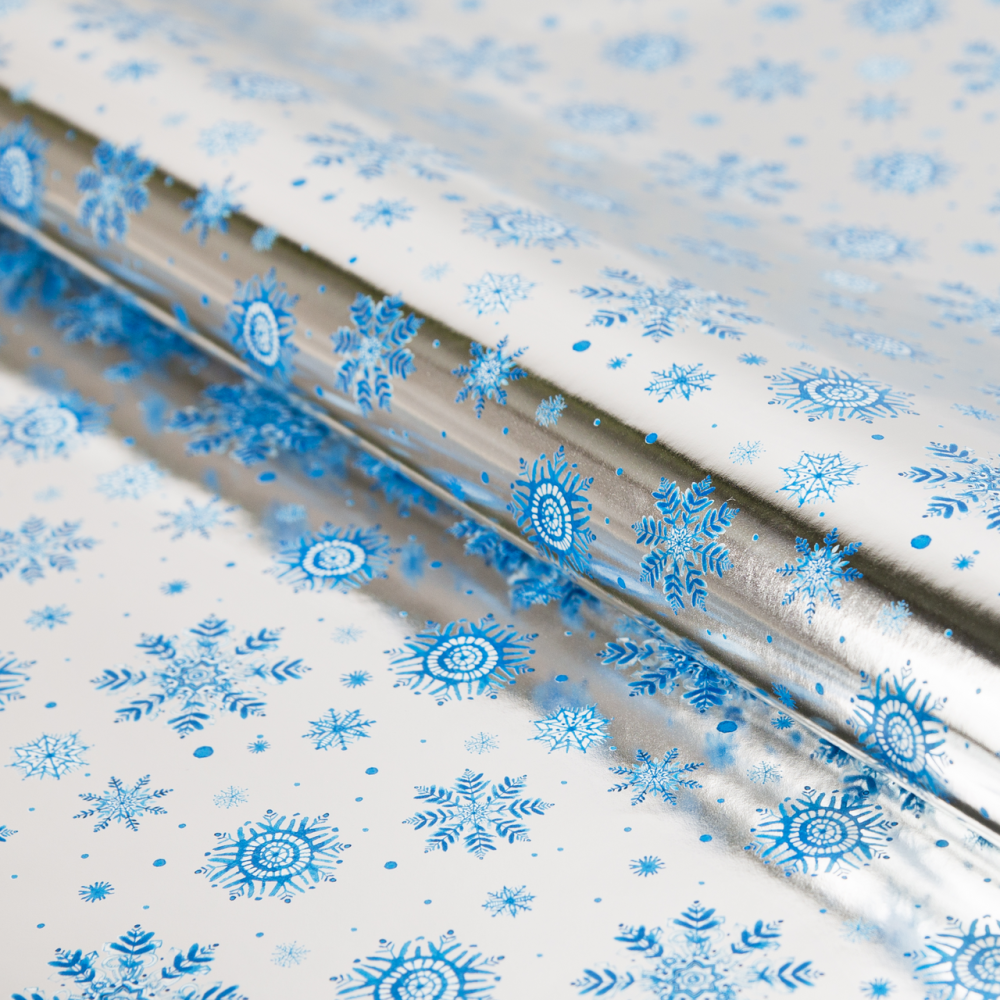 Бумага упаковочная Арт и Дизайн металлизированная