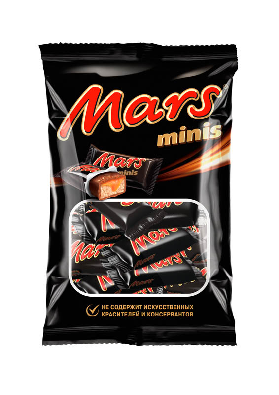 Батончики Mars Minis 182г