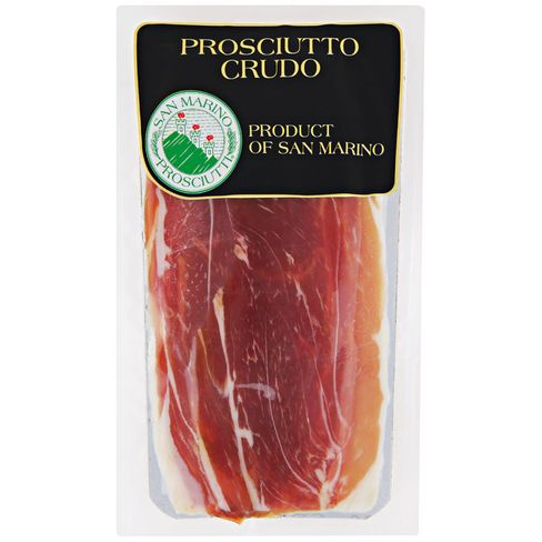Окорок San Marino Прошутто крудо сыровяленый в нарезке 70 г