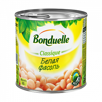 Фасоль Bonduelle белая, 400г