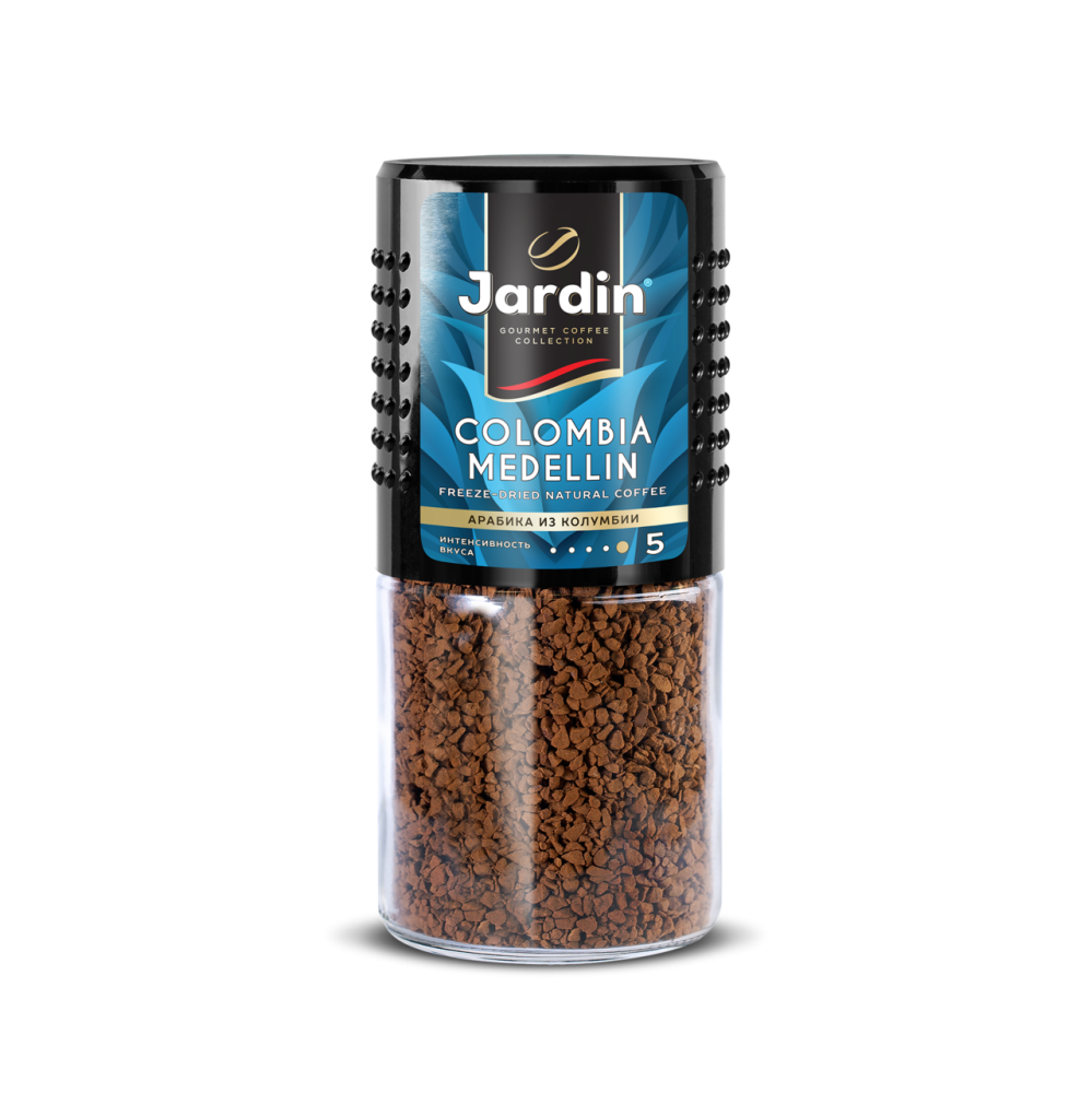 Кофе Jardin Colombia Medellin сублимированный, 95г