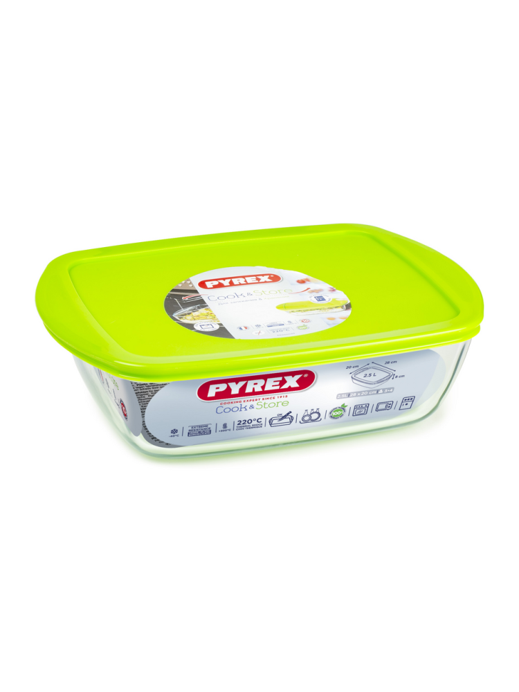 Форма Pyrex Cook&amp;Store c крышкой 28 х 20 х 8 см