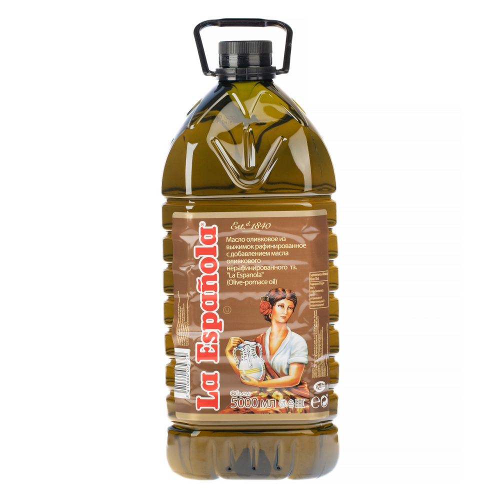 Масло оливковое La Espanola рафинированное, 5л