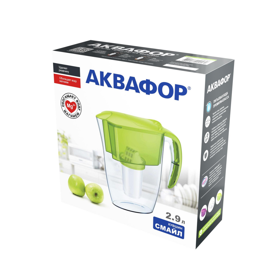 Фильтр-кувшин Аквафор Смайл 2,9 л