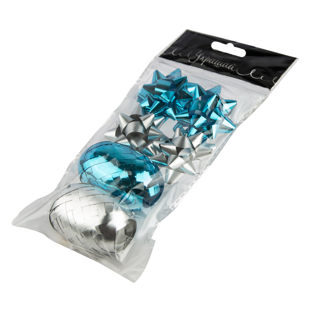 Набор Арт и Дизайн 4 банта 50мм+ 2 ленты 5 x 1000мм