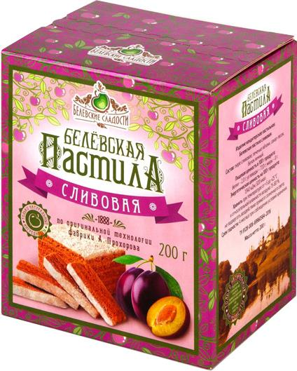 Пастила Белёвская Сливовая 200г