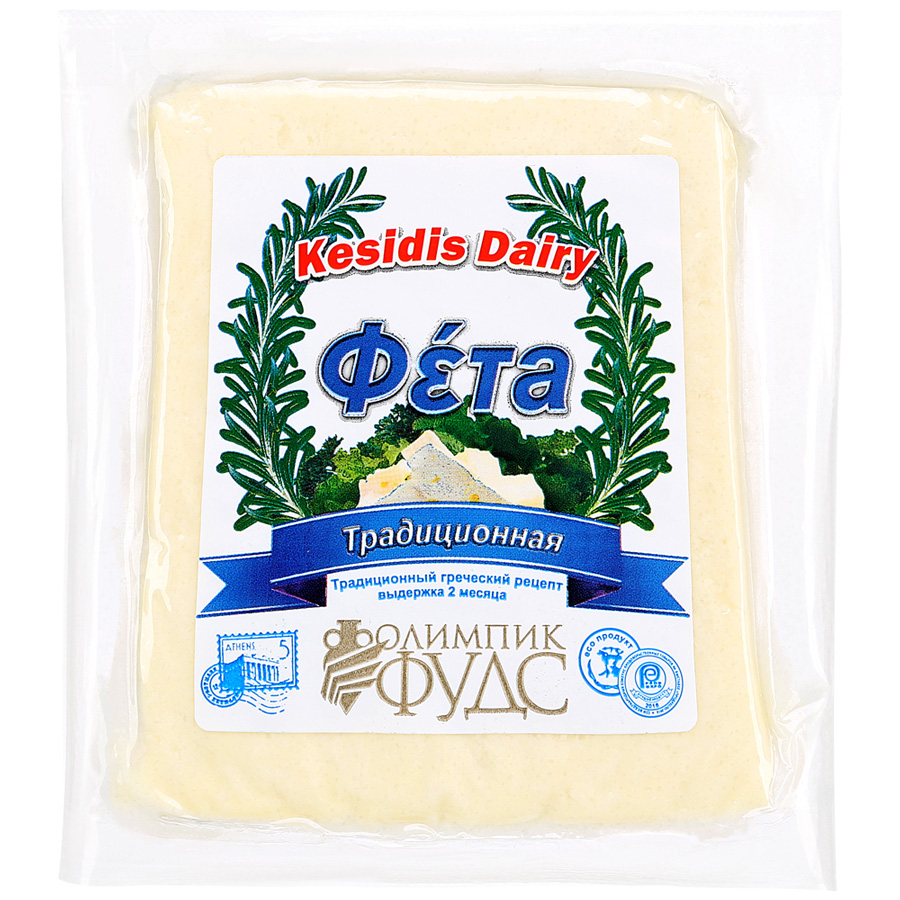 Сыр Kesidis Dairy Фета традиционная, 200г БЗМЖ