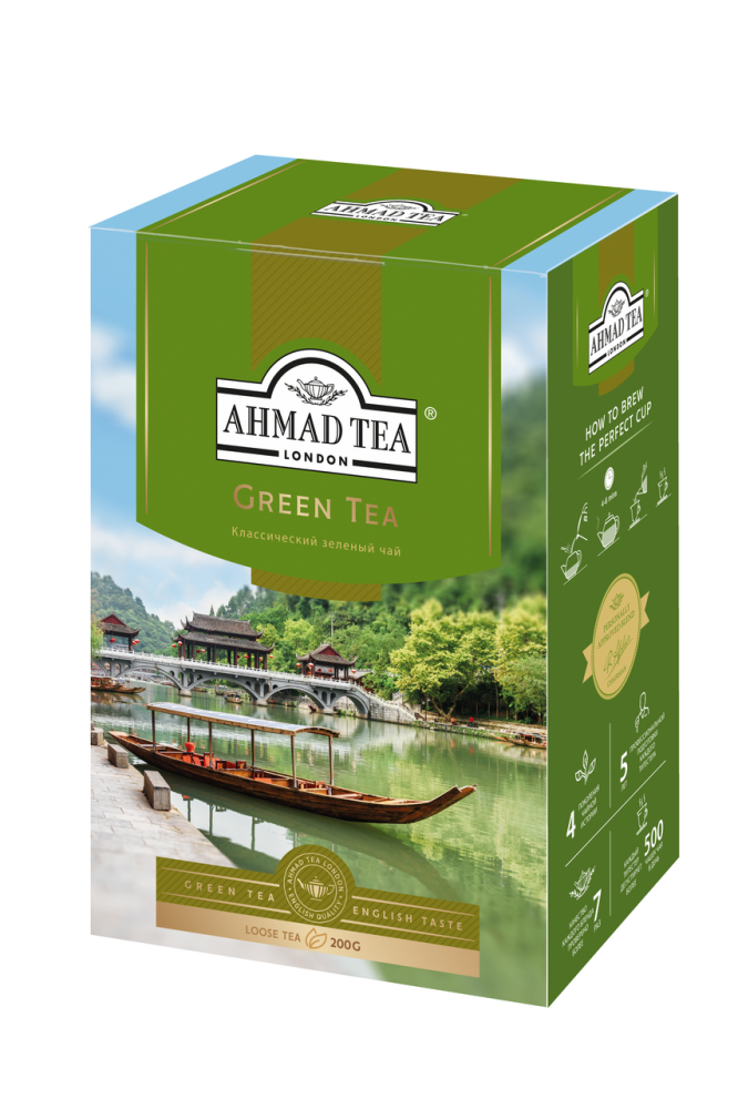 Чай Ahmad Tea зеленый, 200г