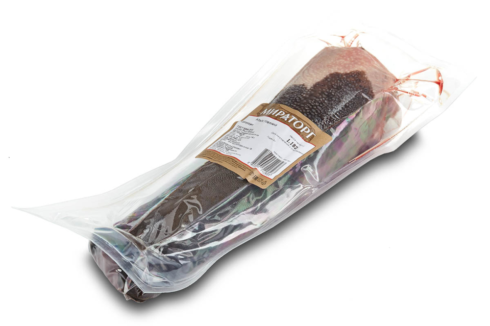 Язык говяжий Мираторг охлажденный ~1 кг