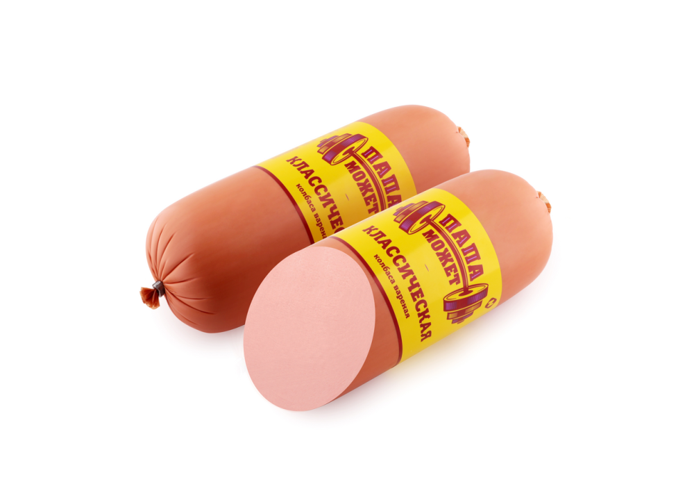 Колбаса Папа Может Классическая вареная ~1,35 кг