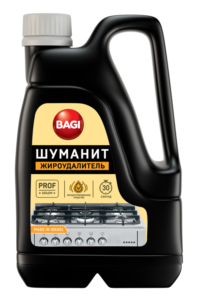 Чистящее средство Bagi Шуманит Жироудалитель для кухни 3 л