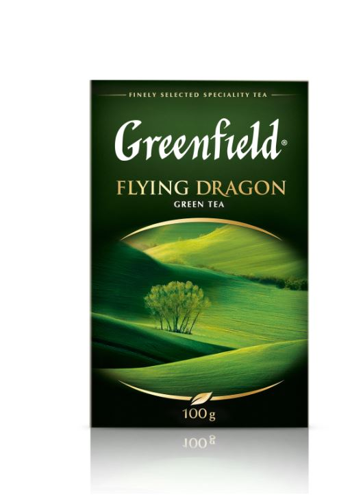 Чай зеленый Greenfield Flying Dragon листовой, 100г