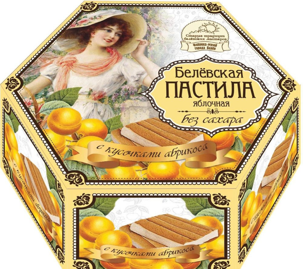 Пастила Белёвская абрикосовая 200г