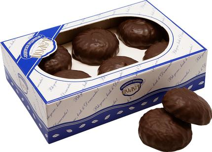 Зефир Полет в темной шоколадной глазури 500 г