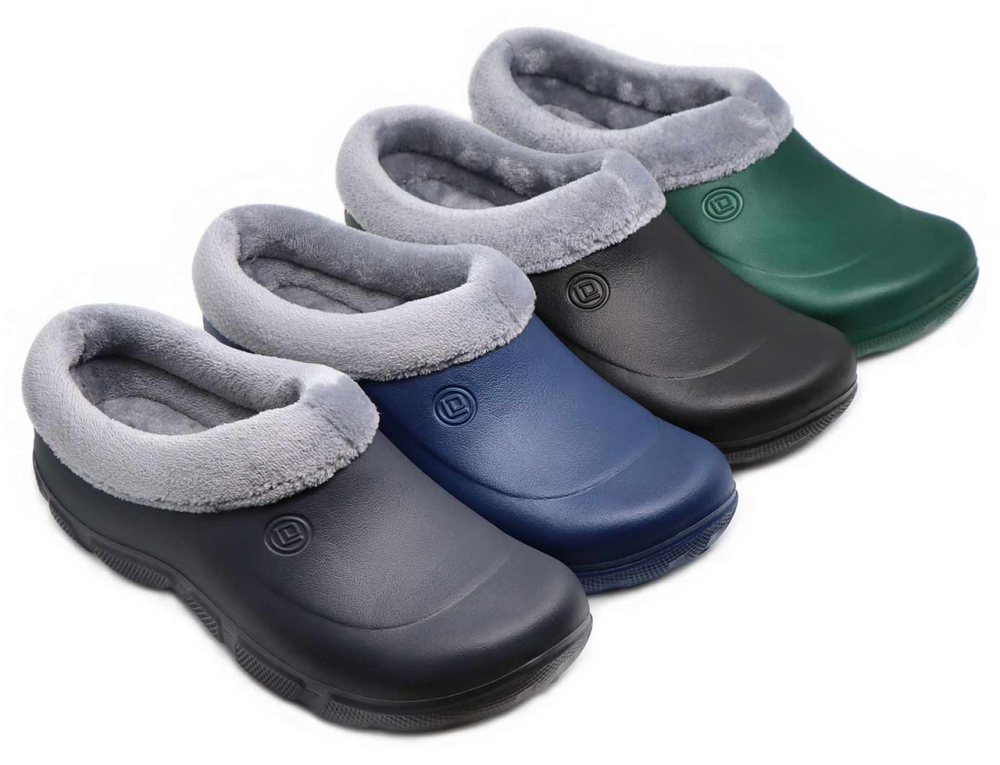 Сабо мужские Eva утепленные с мехом в ассортименте