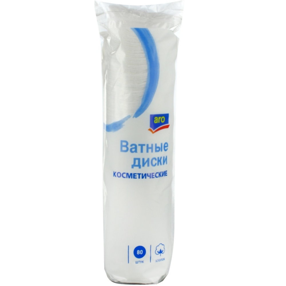 Диски ARO ватные, 80 шт
