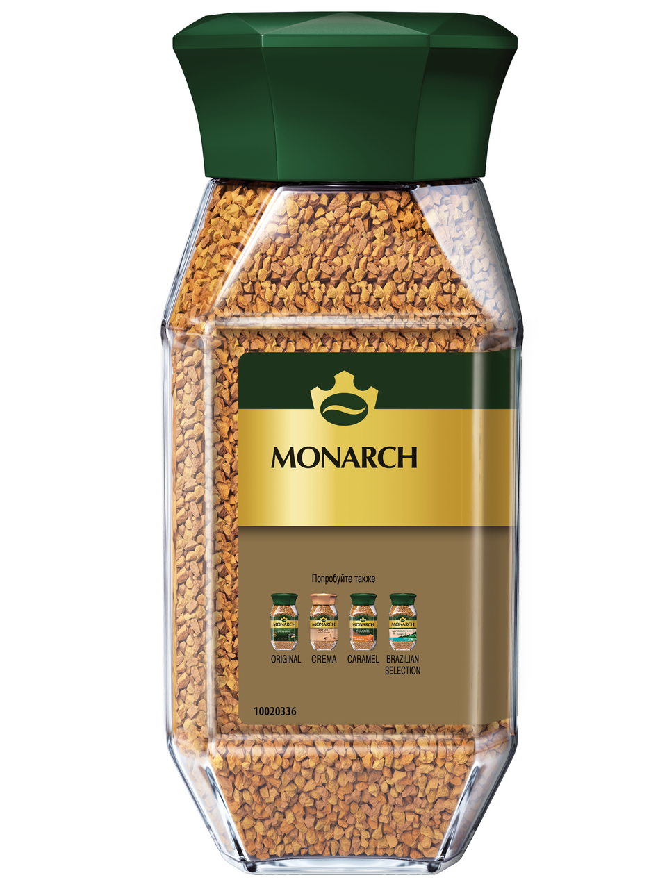 Кофе Monarch Gold растворимый, 190г