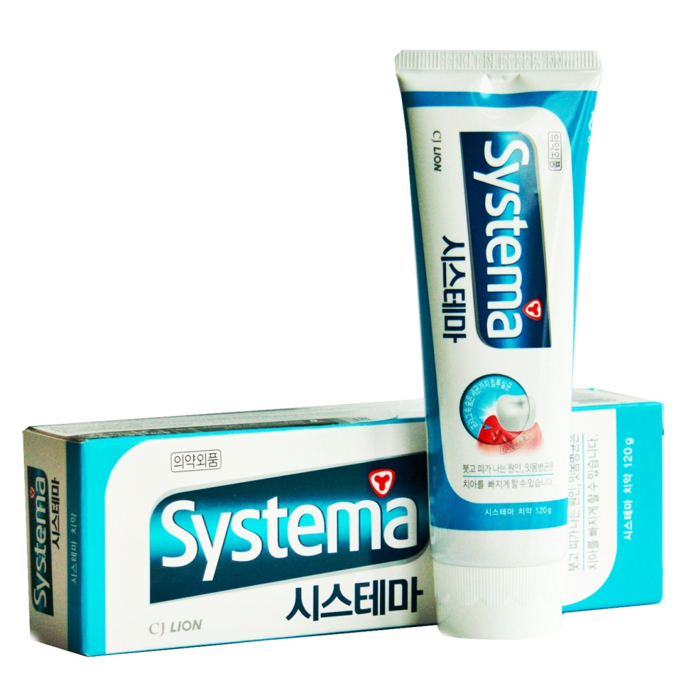 Зубная паста глубокой чистки Сj Lion Dentor Systema ледяная мята 120г