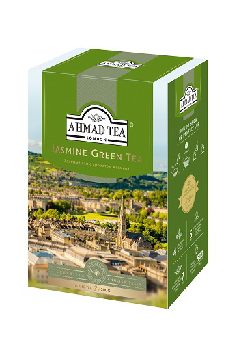 Чай зеленый Ahmad Tea Jasmine листовой 200 г
