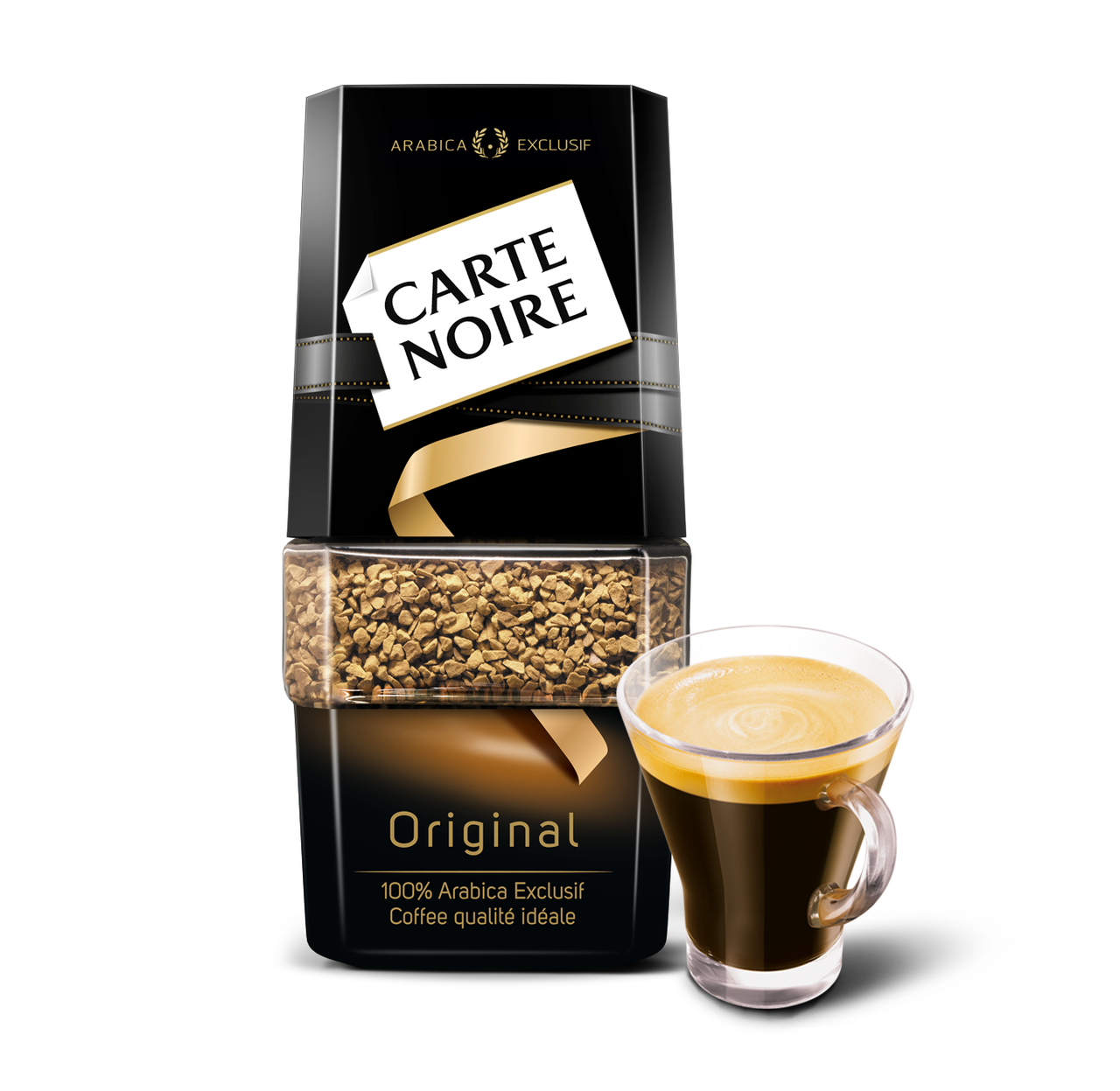 Кофе Carte Noire Original натуральный растворимый сублимированный, 95г