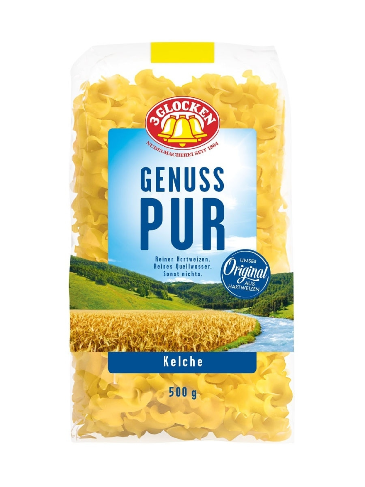Макаронные изделия 3 Glocken Genuss Pur, 500г