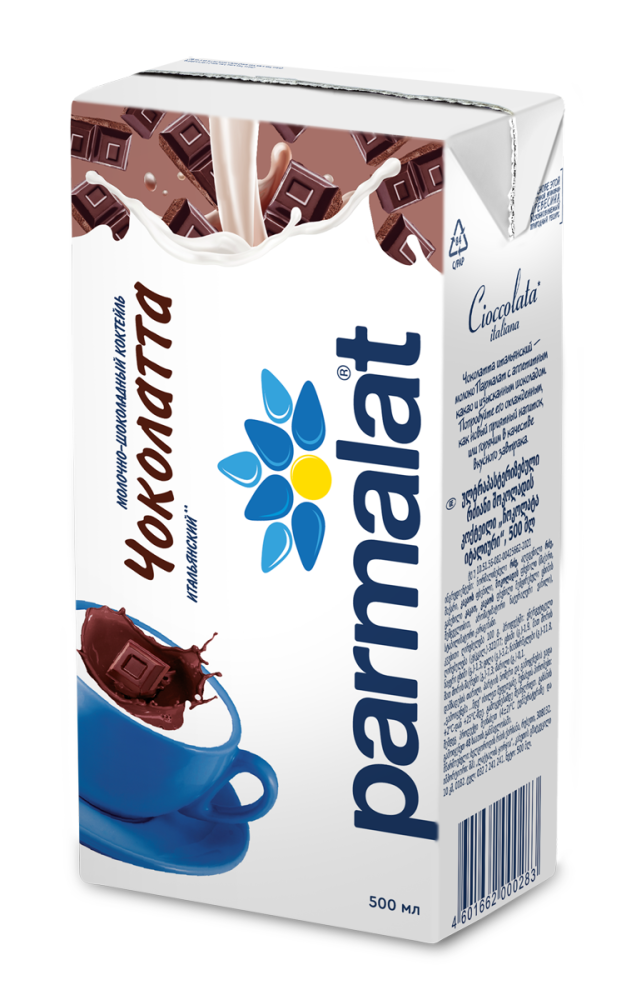 Молочный коктейль Parmalat чоколатта 1,9% 500 мл бзмж