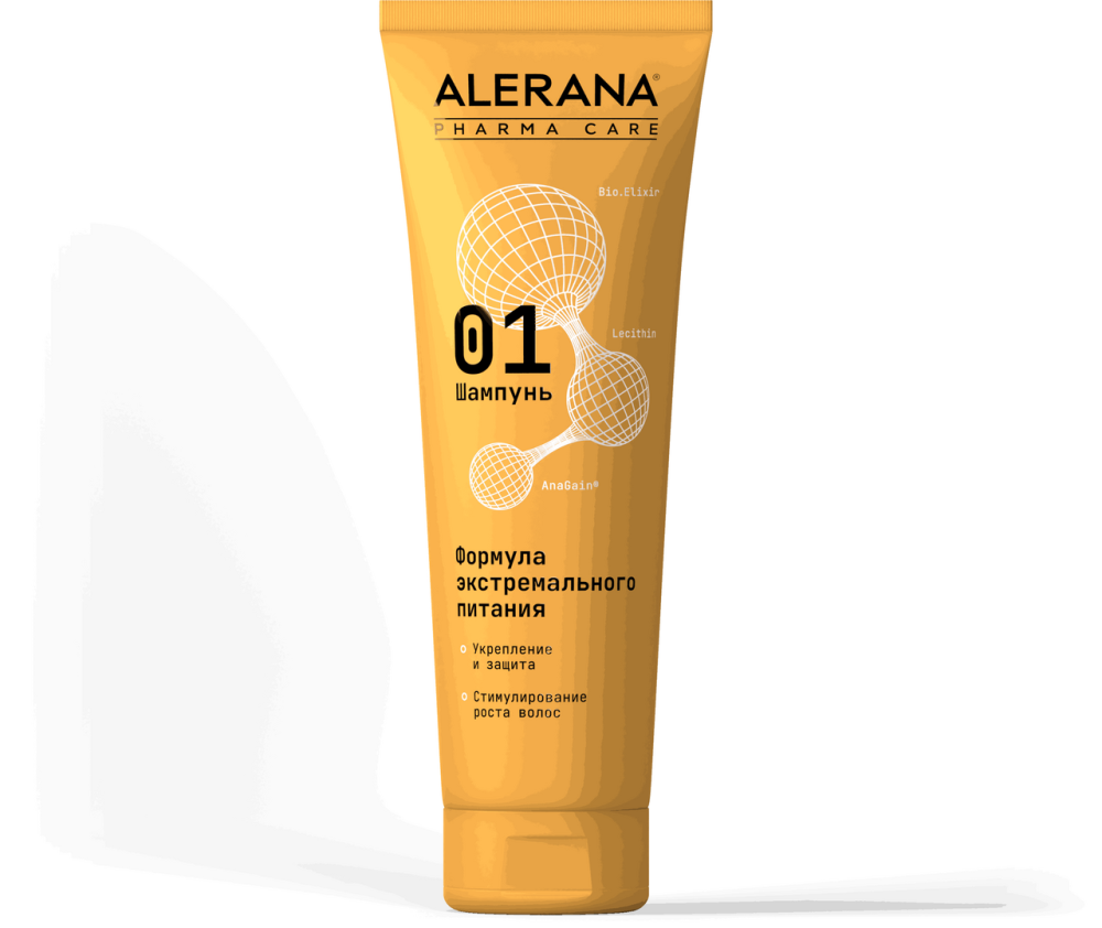 Шампунь Alerana Pharma Care формула экстремльного питания, 260мл