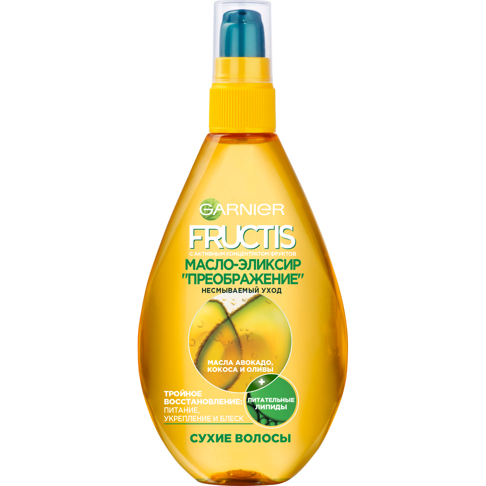 Масло-эликсир Garnier Fructis Преображение для всех типов волос 150мл