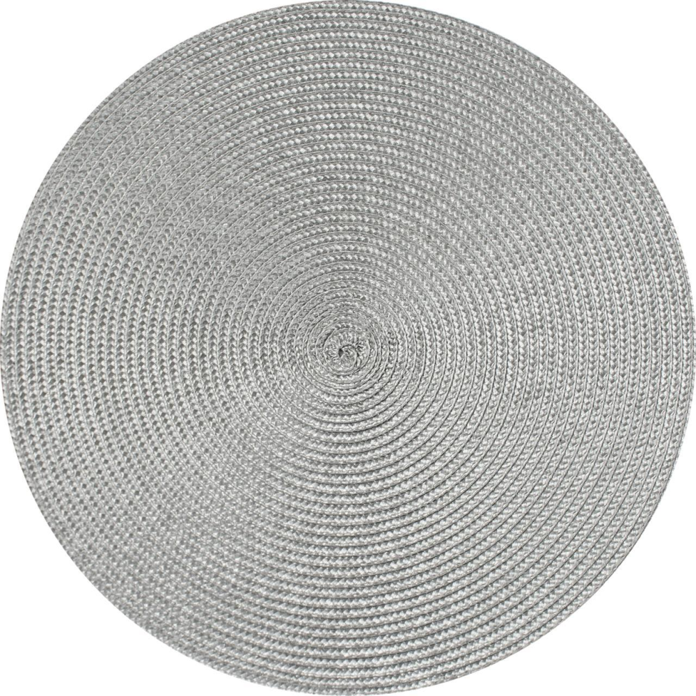 Салфетка Remiling Household светло-серая круглая, 38см