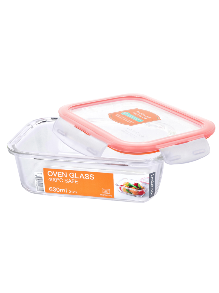 Контейнер Lock&Lock Glass LLG221 630 мл прозрачный