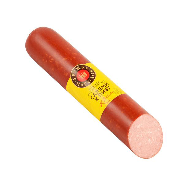 Колбаса куриная Салями к пиву Дружба Народов, 515г