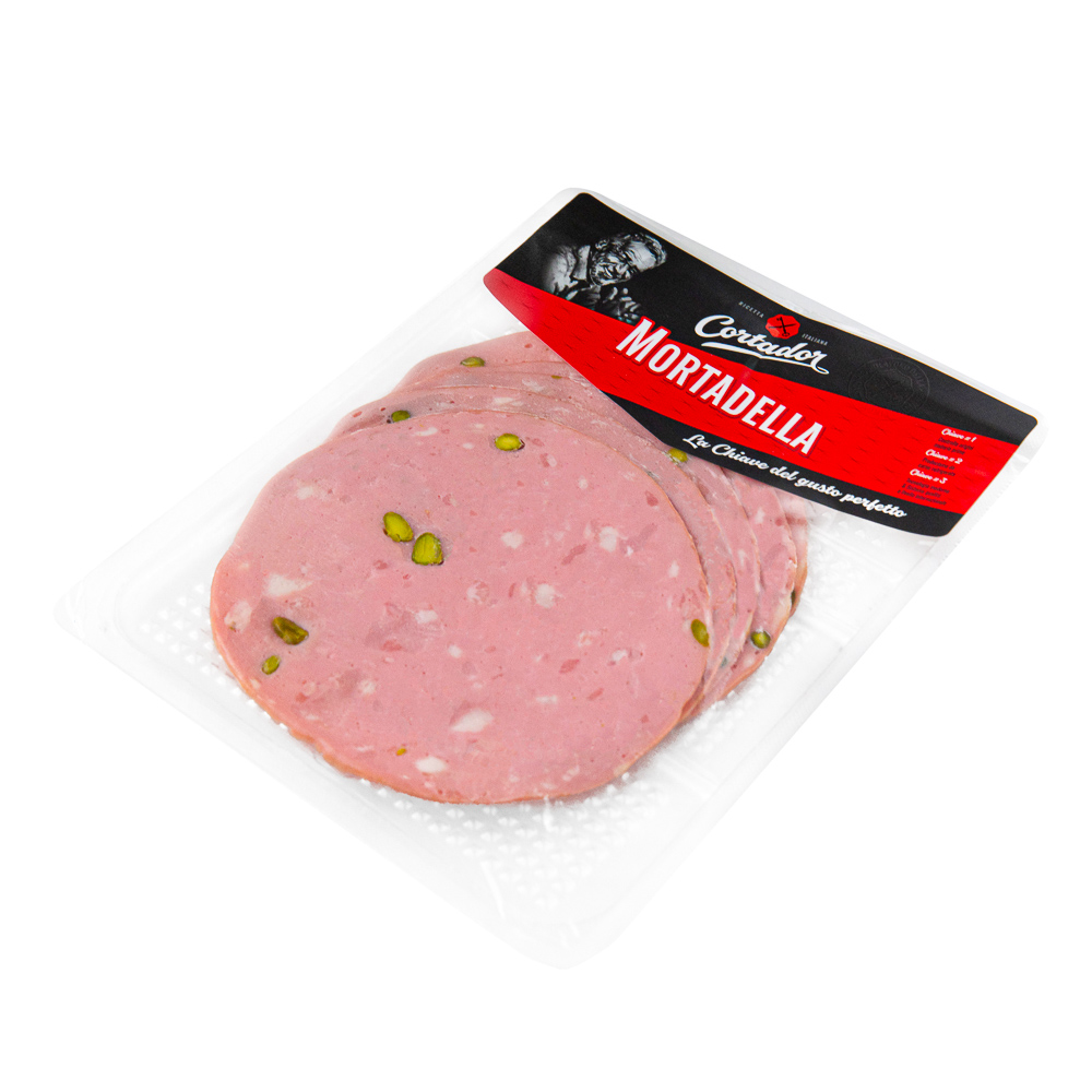 Колбаса Cortador мортаделла вареная нарезка, 170г