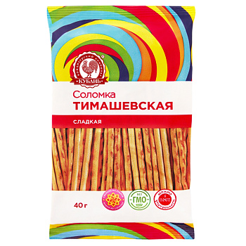Соломка Кондитерский Комбинат Кубань сладкая, 40г